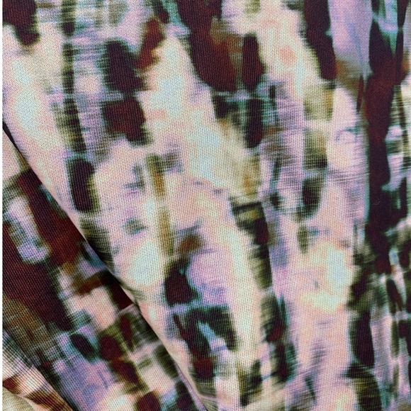 Bryn Walker Tie Dye Sloan Skirt Long Tube Pencil Skirt‎ Corteccia Print - S EUC - Picture 4 of 15